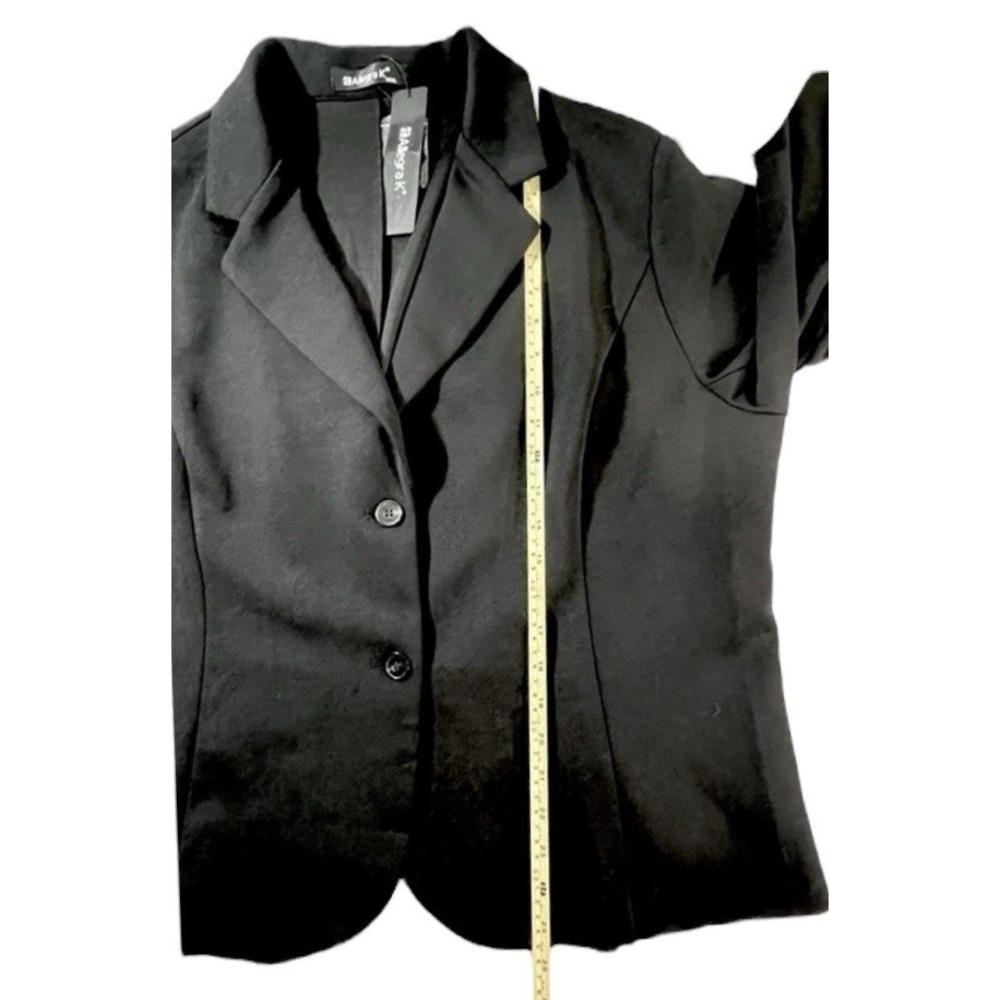 Allegra K Notched Lapel Collar Stretch Jacket/Blazer, Women's, Size XXXL, NWT - Picture 8 of 12